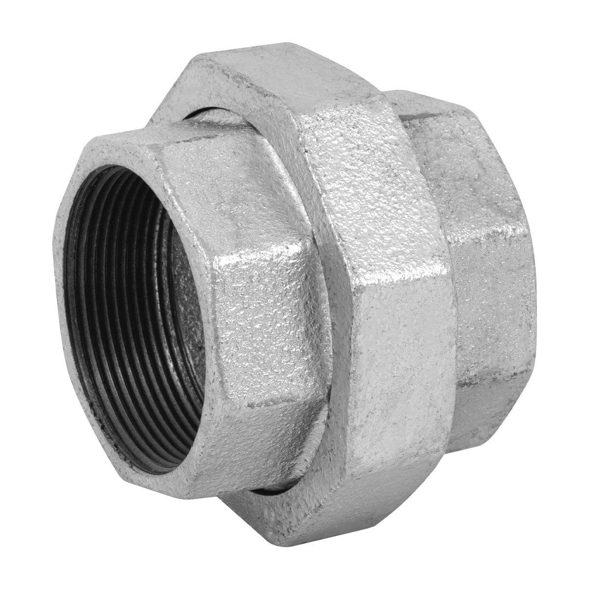 Tuerca unión, acero galvanizado, 2"