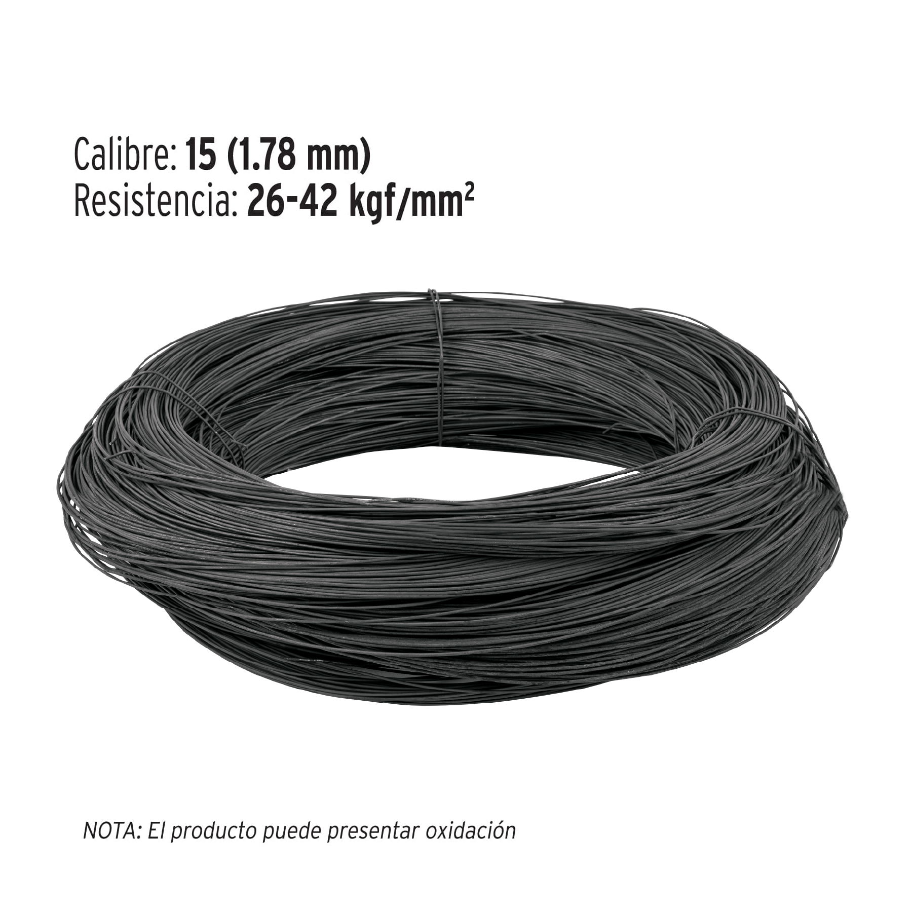 Alambre recocido, calibre 16, 20 kg