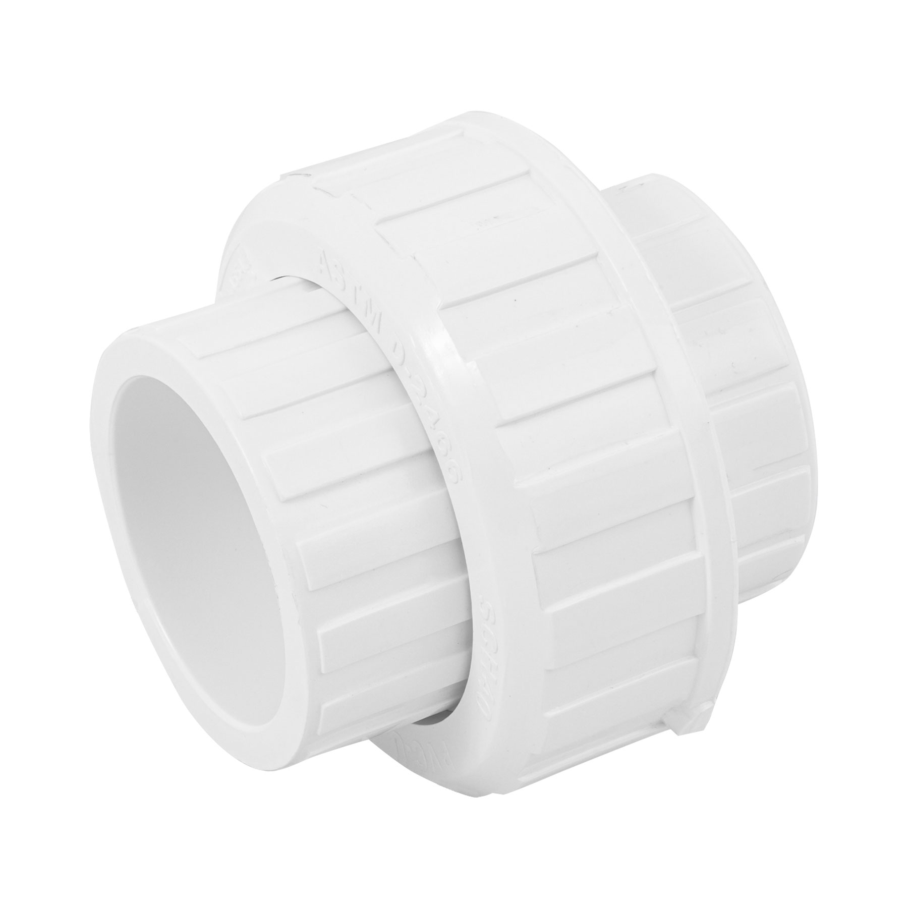 Tuerca unión lisa de PVC, 1-1/2"