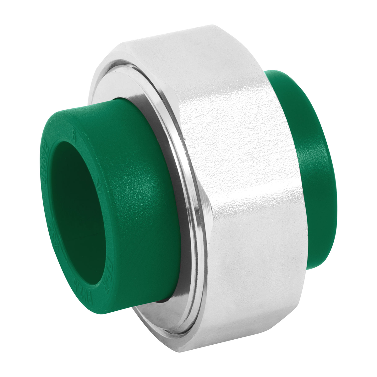 Tuerca unión de PPR, 1"x1", 32x32mm