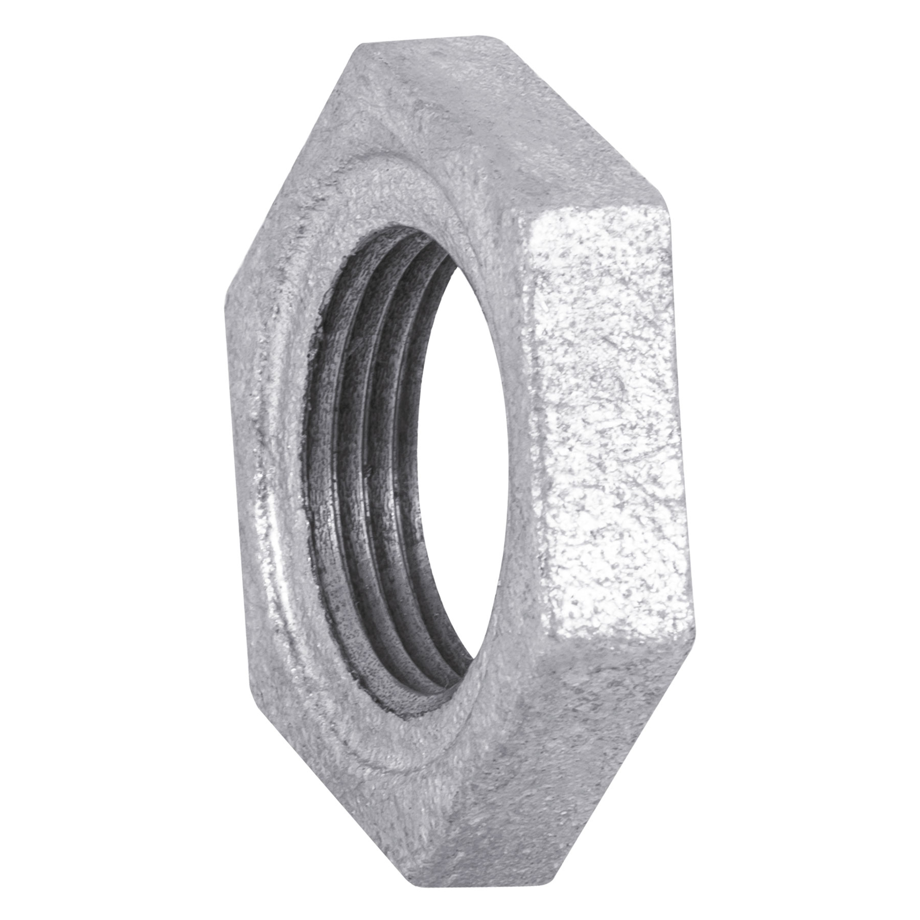 Tuerca de presión, acero galvanizado, 1"