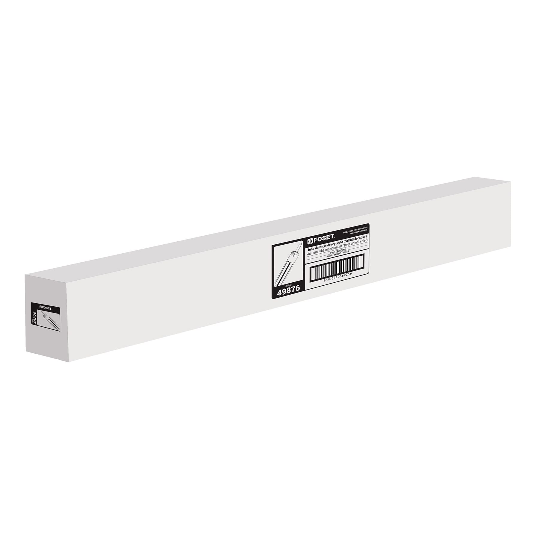 Tubo de repuesto para calentador solar heat pipe