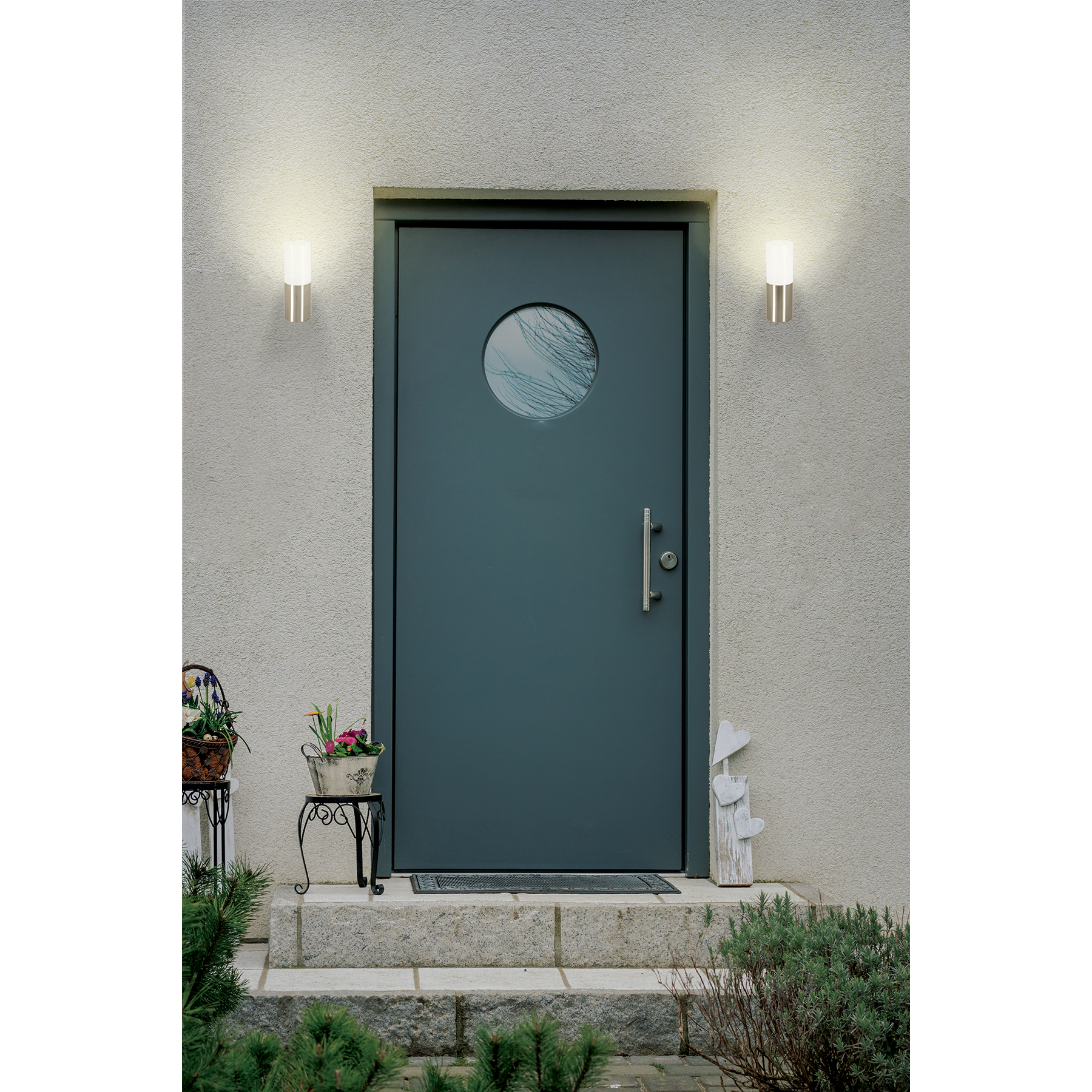 Arbotante decorativo de LED, 1 spot, 5 W, 350 lm