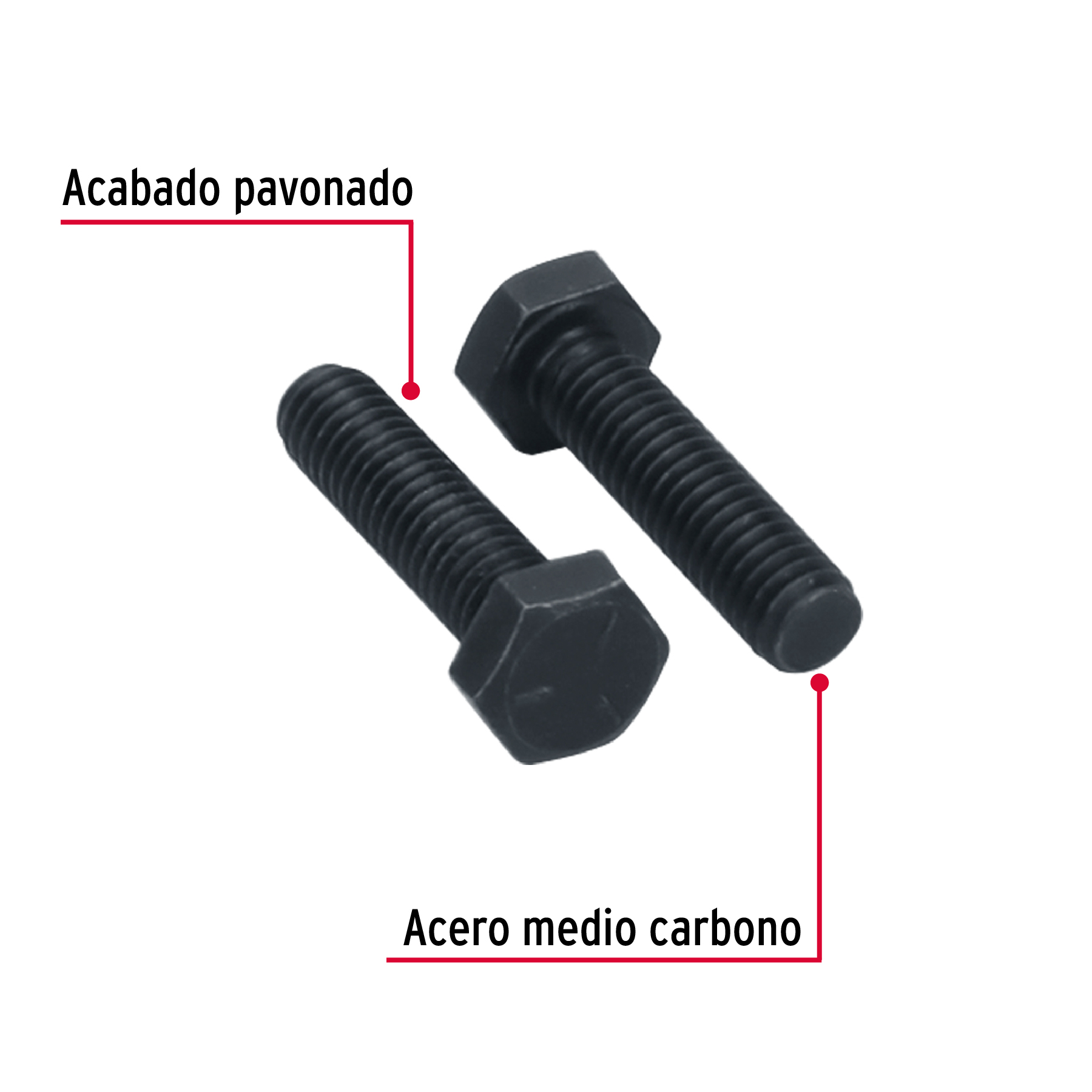 Tornillo Grado 5, 5/16 X 1-1/4", 60 piezas