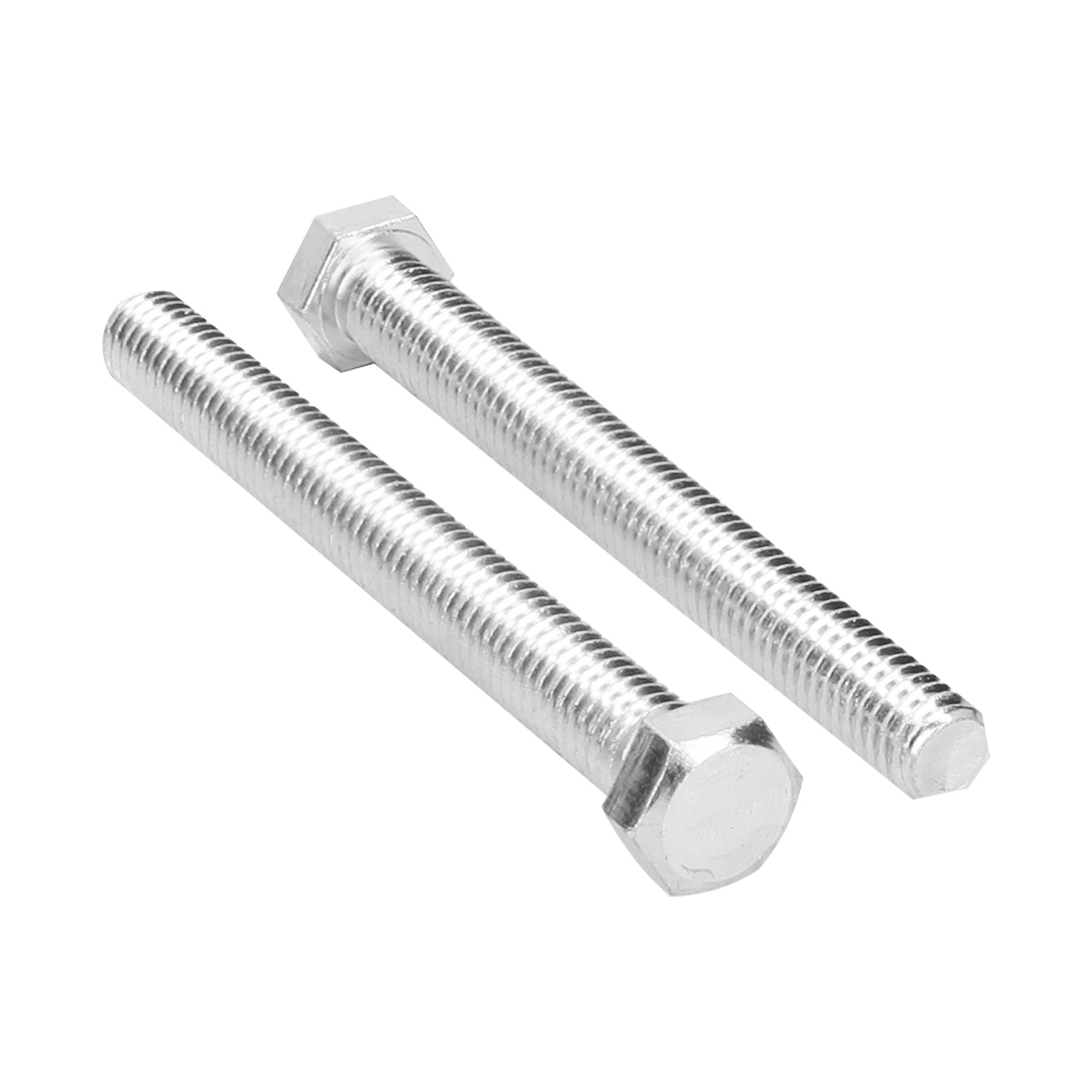 Tornillo acero galvanizado tipo máquina 7/16x4", 20 pzas