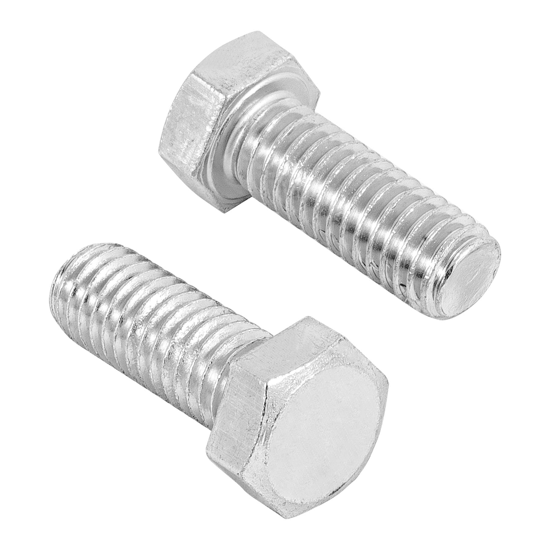 Tornillo acero galvanizado tipo máquina 3/8x1", 40 pzas