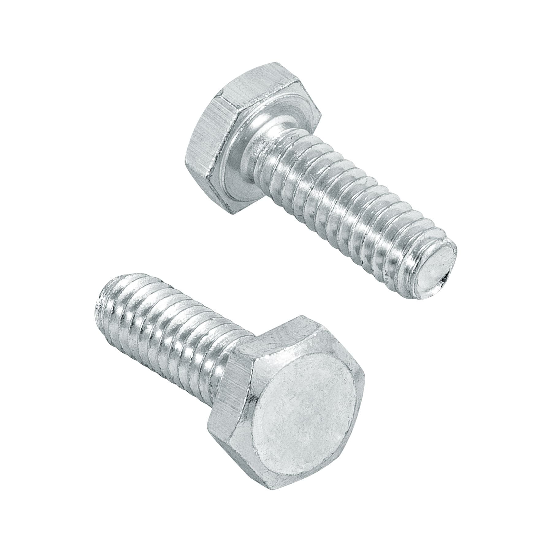 Tornillo acero galvanizado tipo máquina 1/4x3/4", 100 pzas