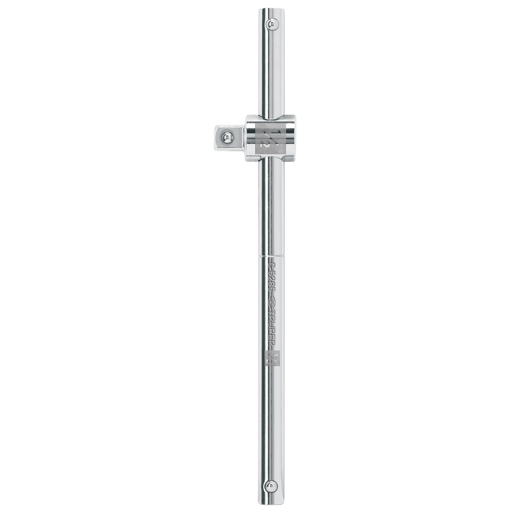 Barra corrediza para dados cuadro 1/2"