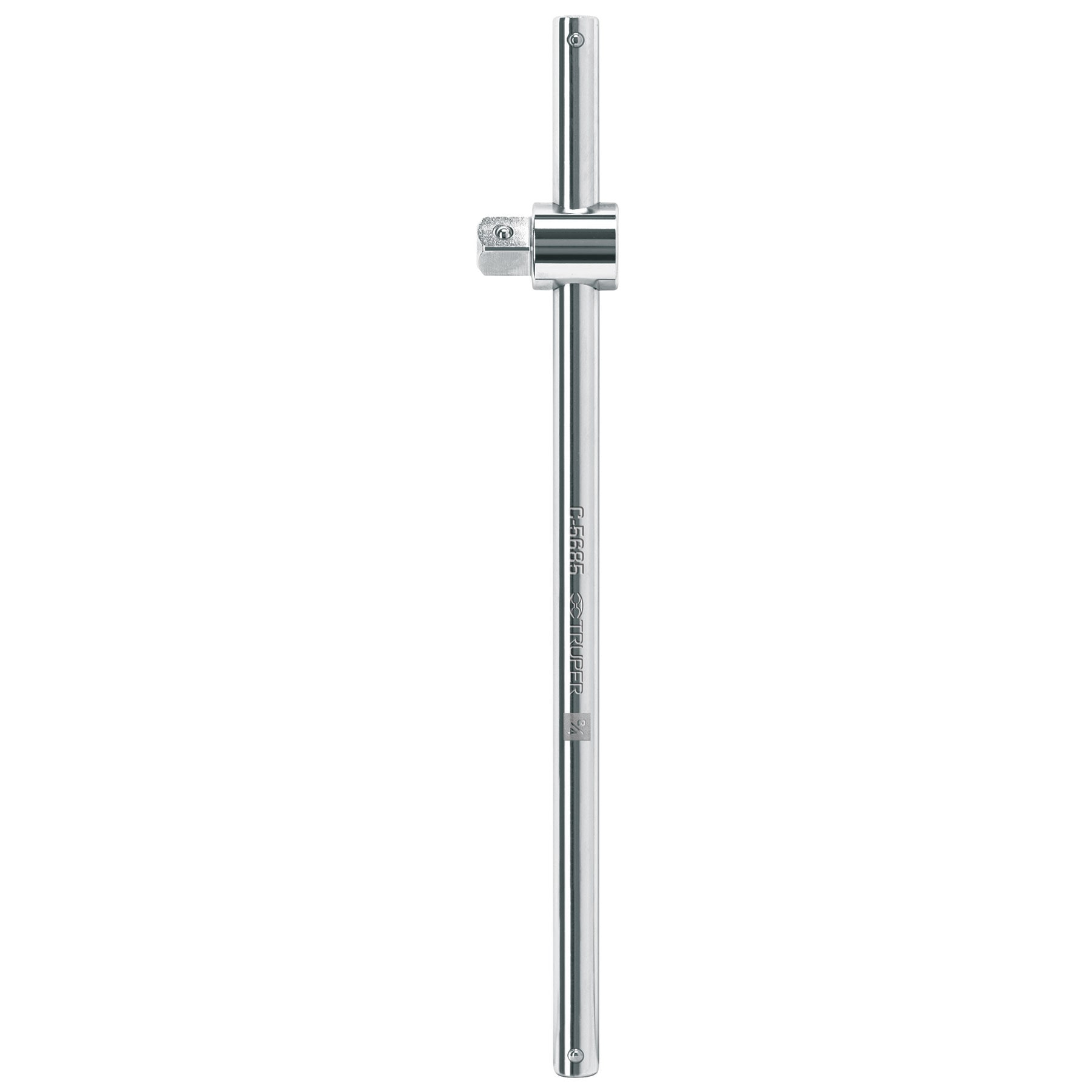 Barra corrediza para dados cuadro 3/4"