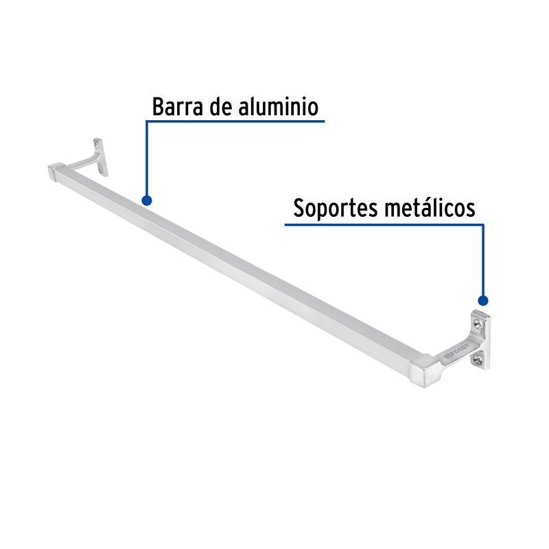 Toallero de barra, Foset Basic