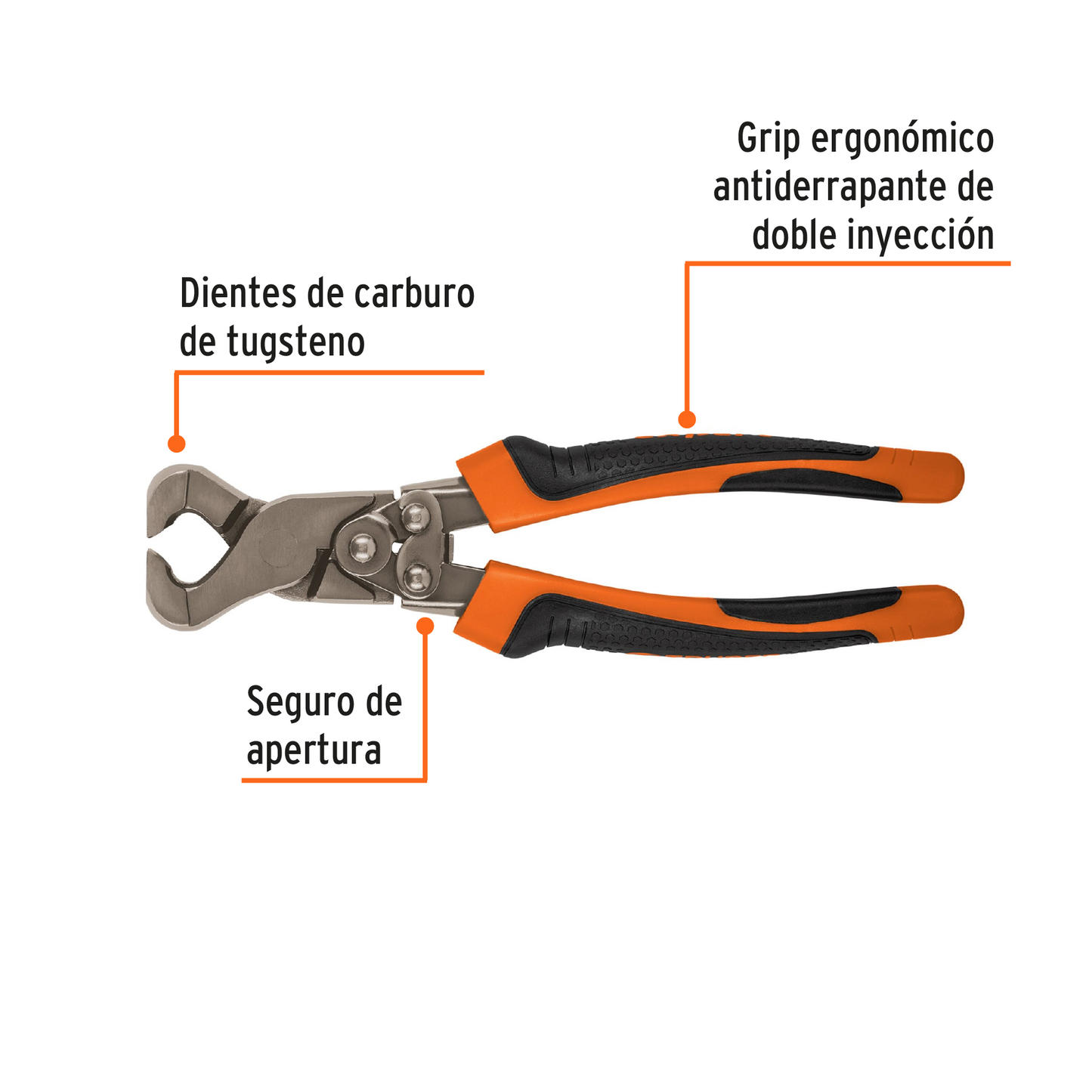 Tenaza para azulejo, 9", Truper Expert