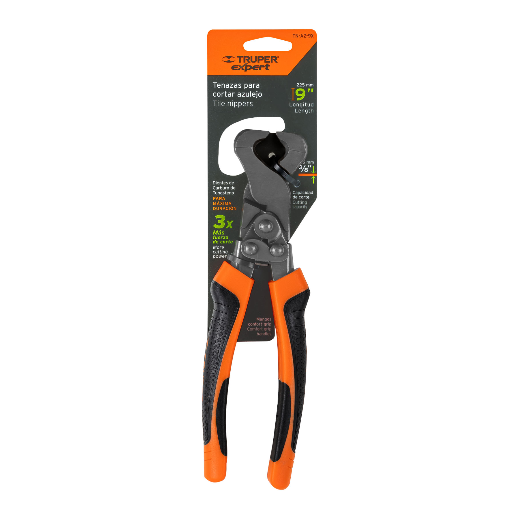 Tenaza para azulejo, 9", Truper Expert