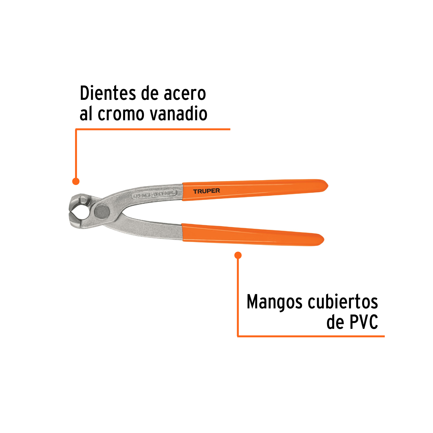 Tenaza de armador 8"