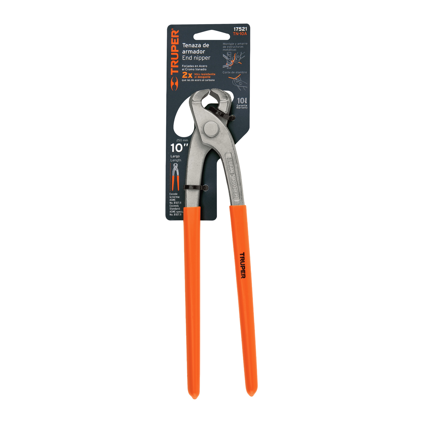 Tenaza de armador 10"