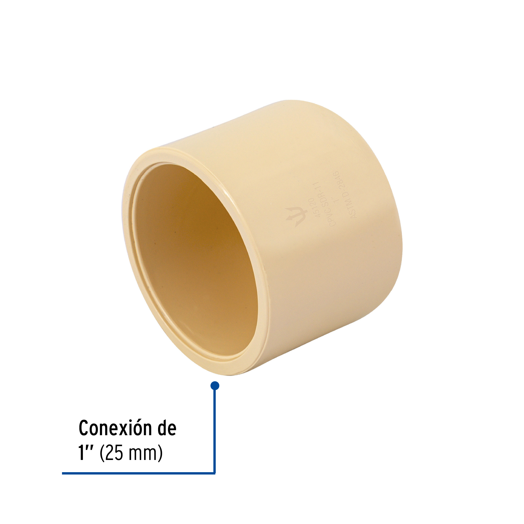 Tapón de CPVC, 1"