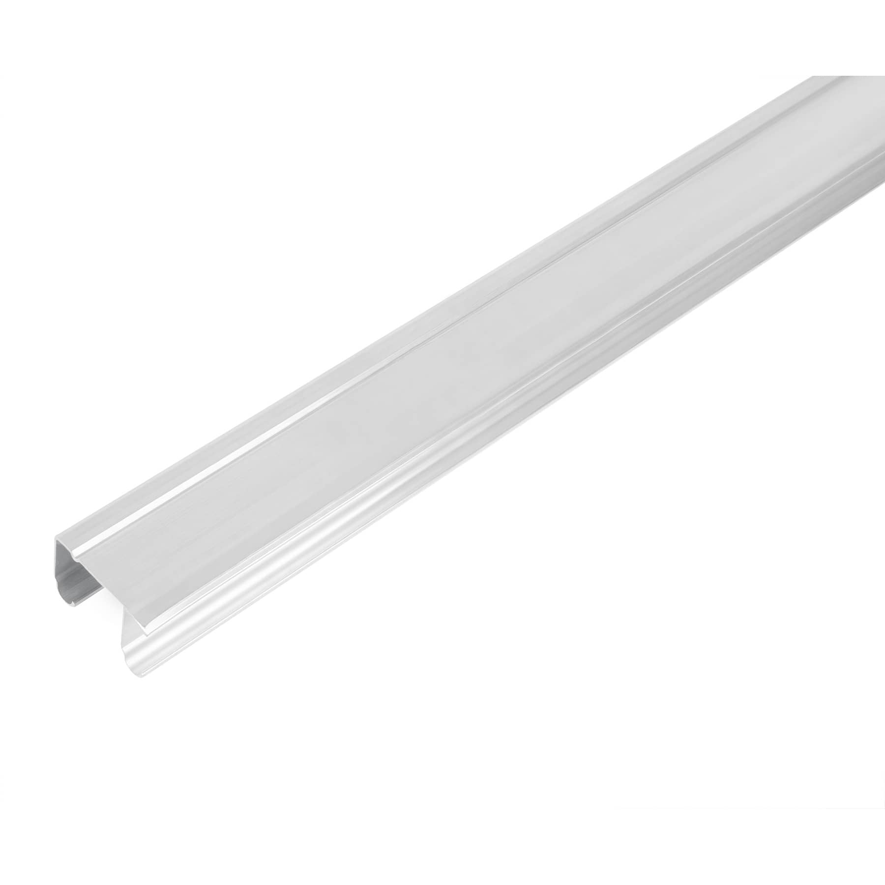Riel superior "JJ" de aluminio para puerta corrediza 2 m