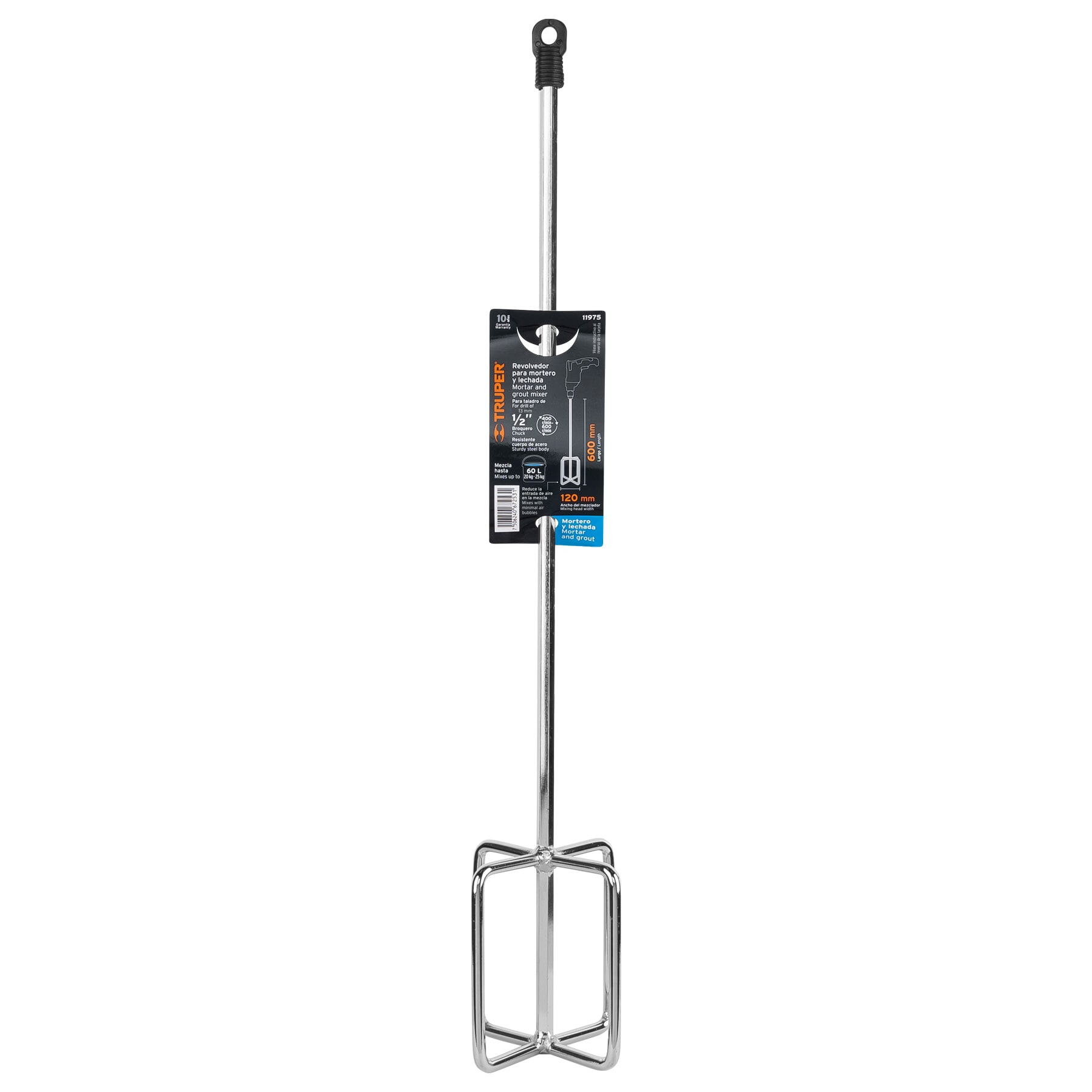 Revolvedor para mortero, 120 mm diámetro