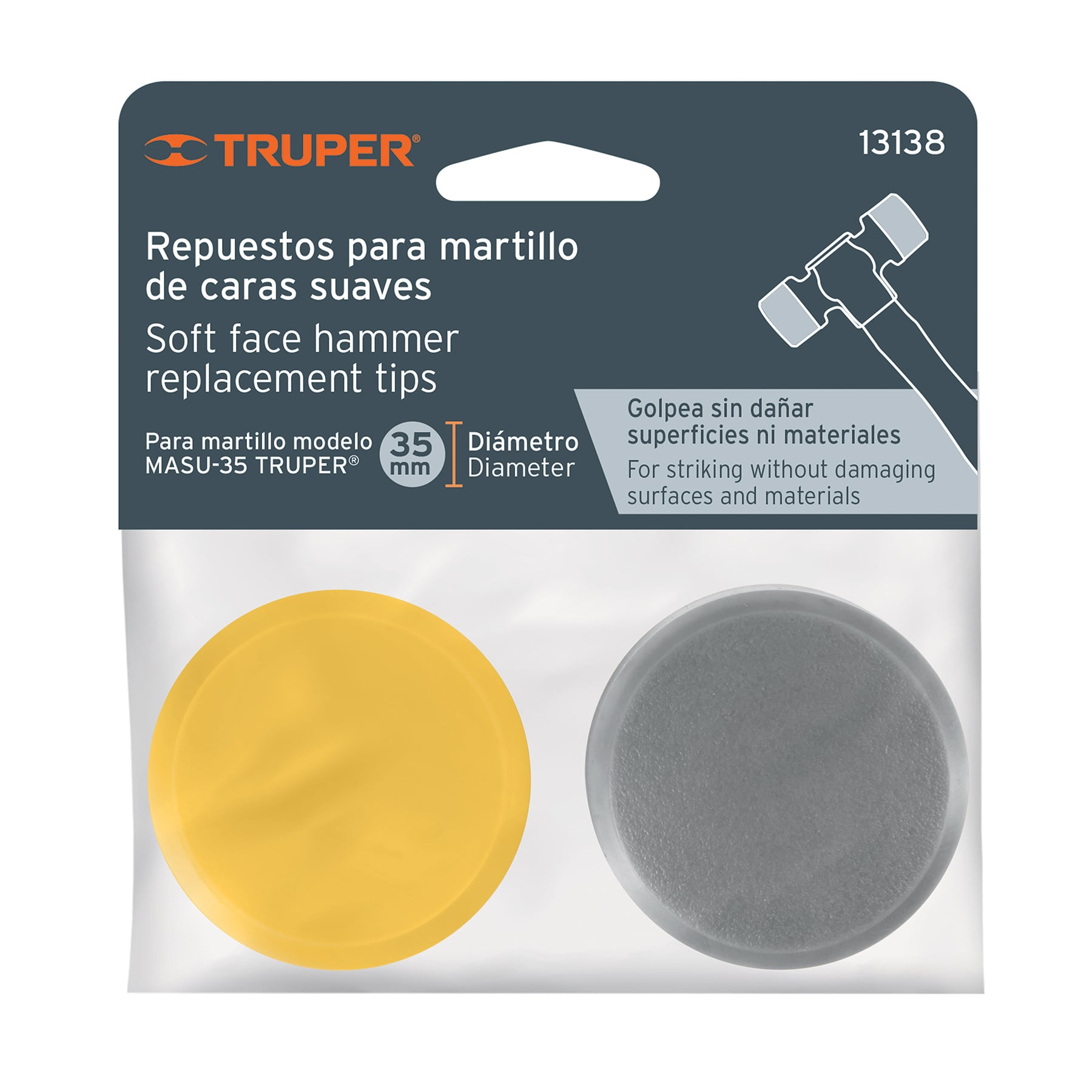 Repuestos de Martilllo caras suaves