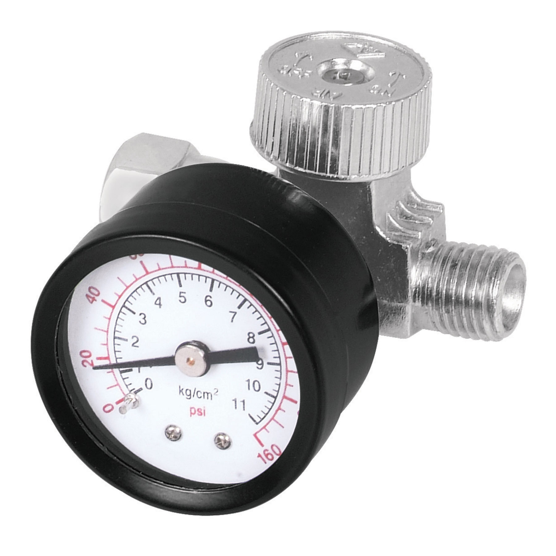 Regulador de aire para compresor, cuerda 1/4 npt