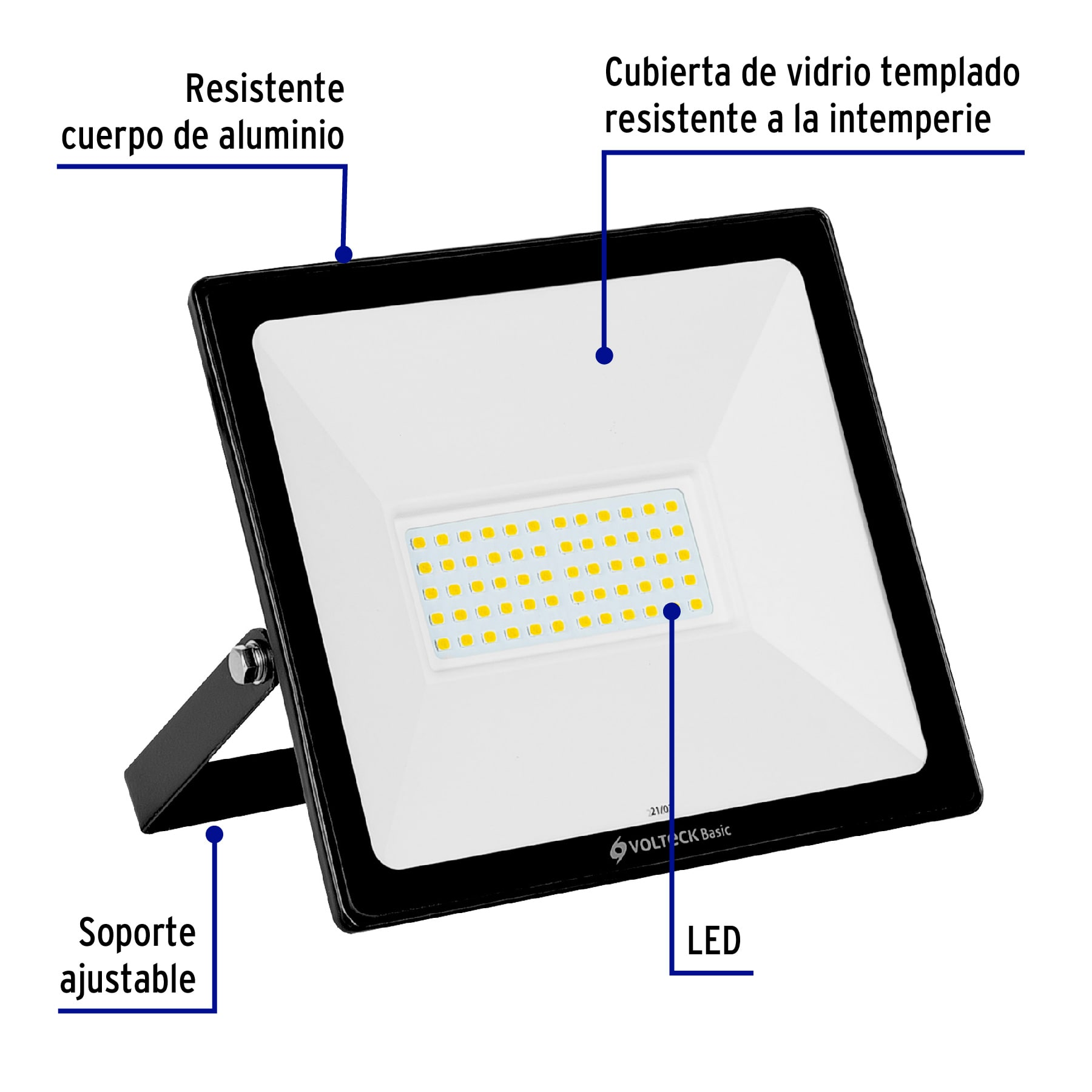 Reflector ultra delgado de LED, 50 W