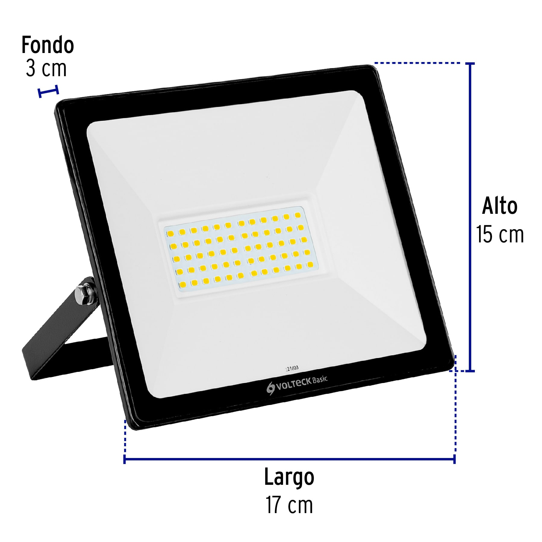Reflector ultra delgado de LED, 50 W