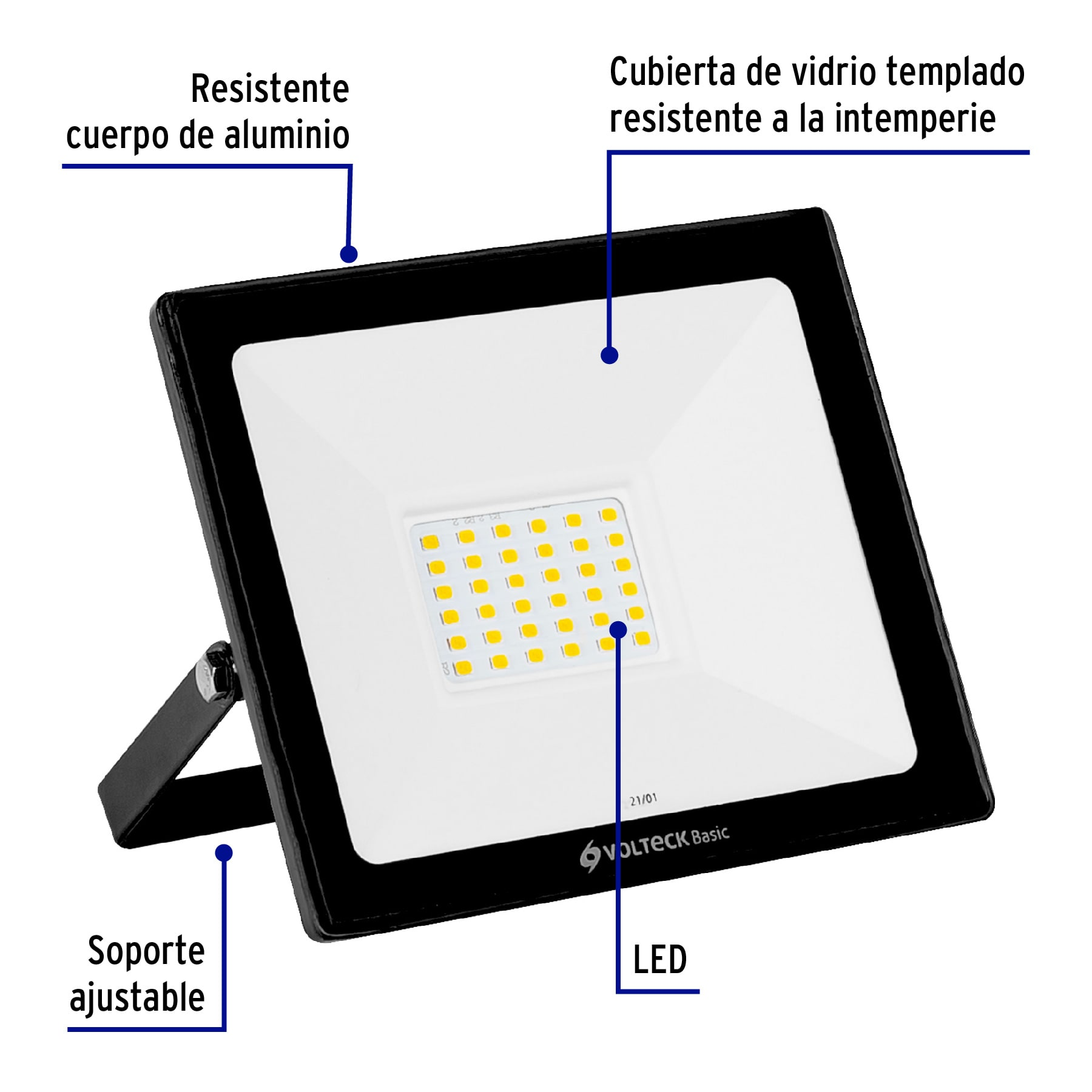 Reflector ultra delgado de LED, 30 W