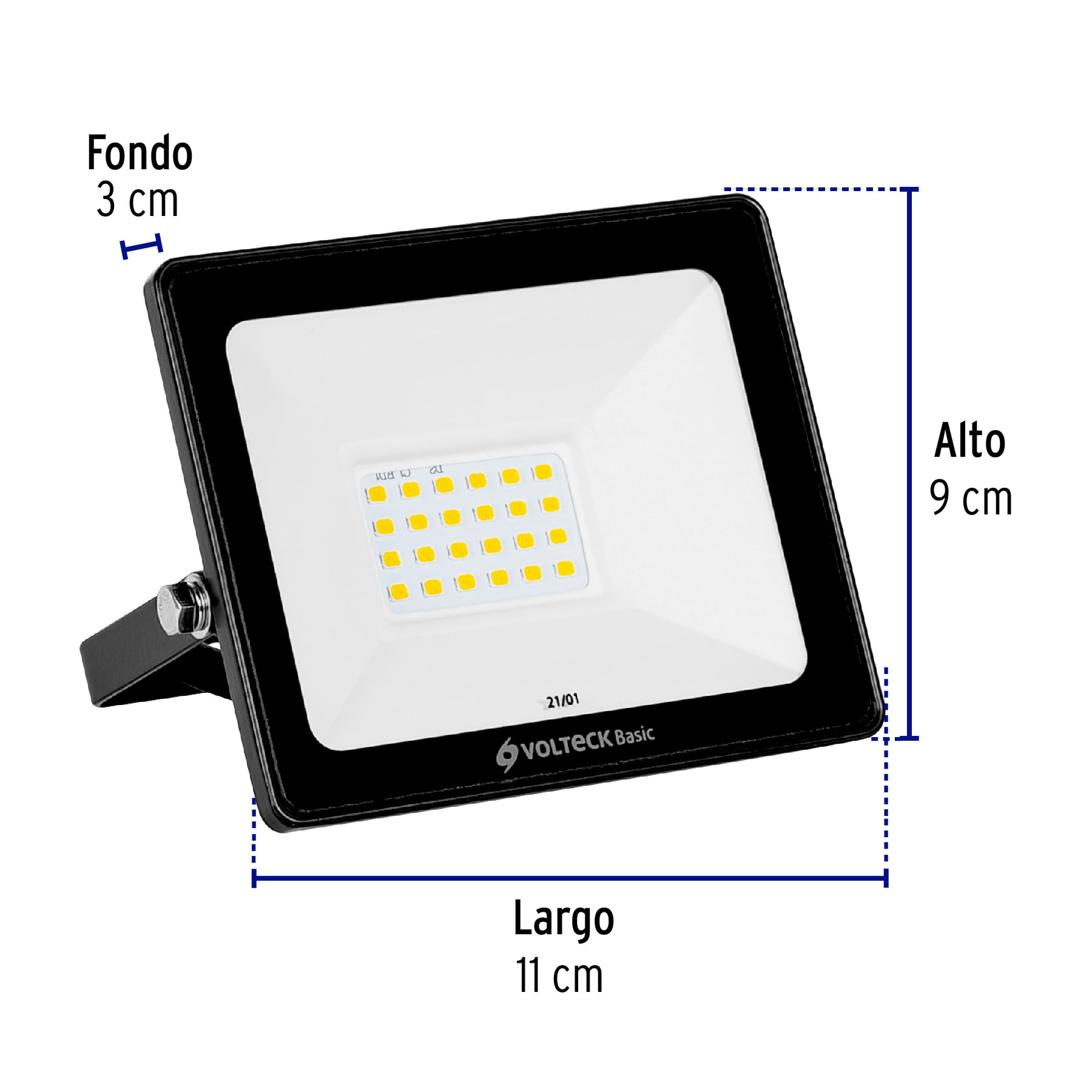 Reflector ultra delgado de LED, 20 W
