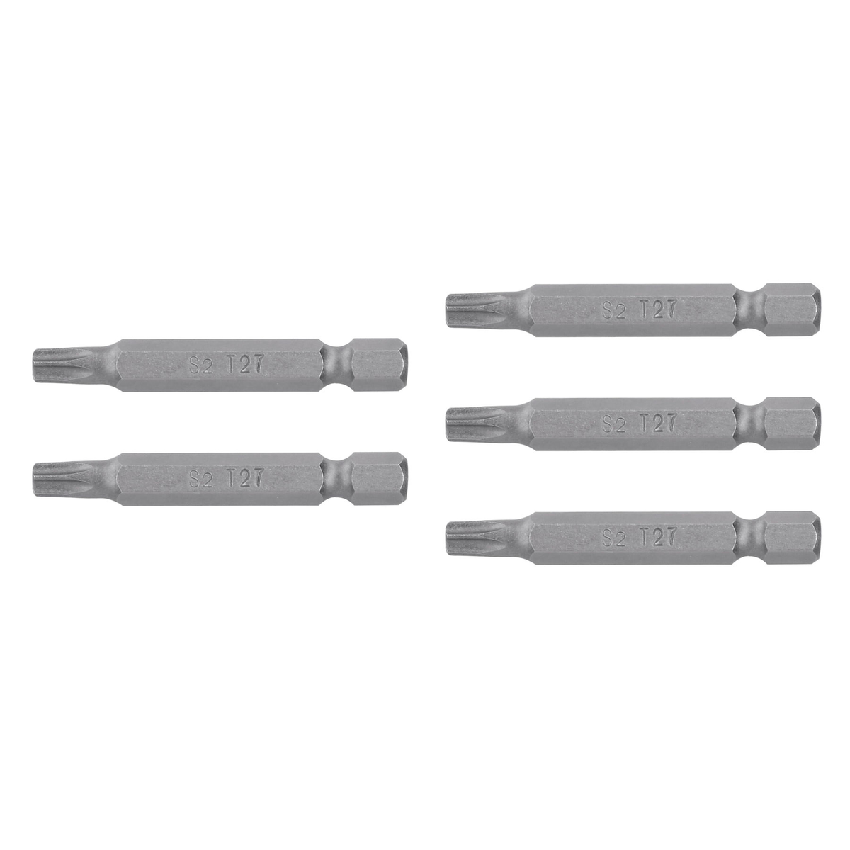 Puntas para desarmador Torx T27, 2", 5 piezas