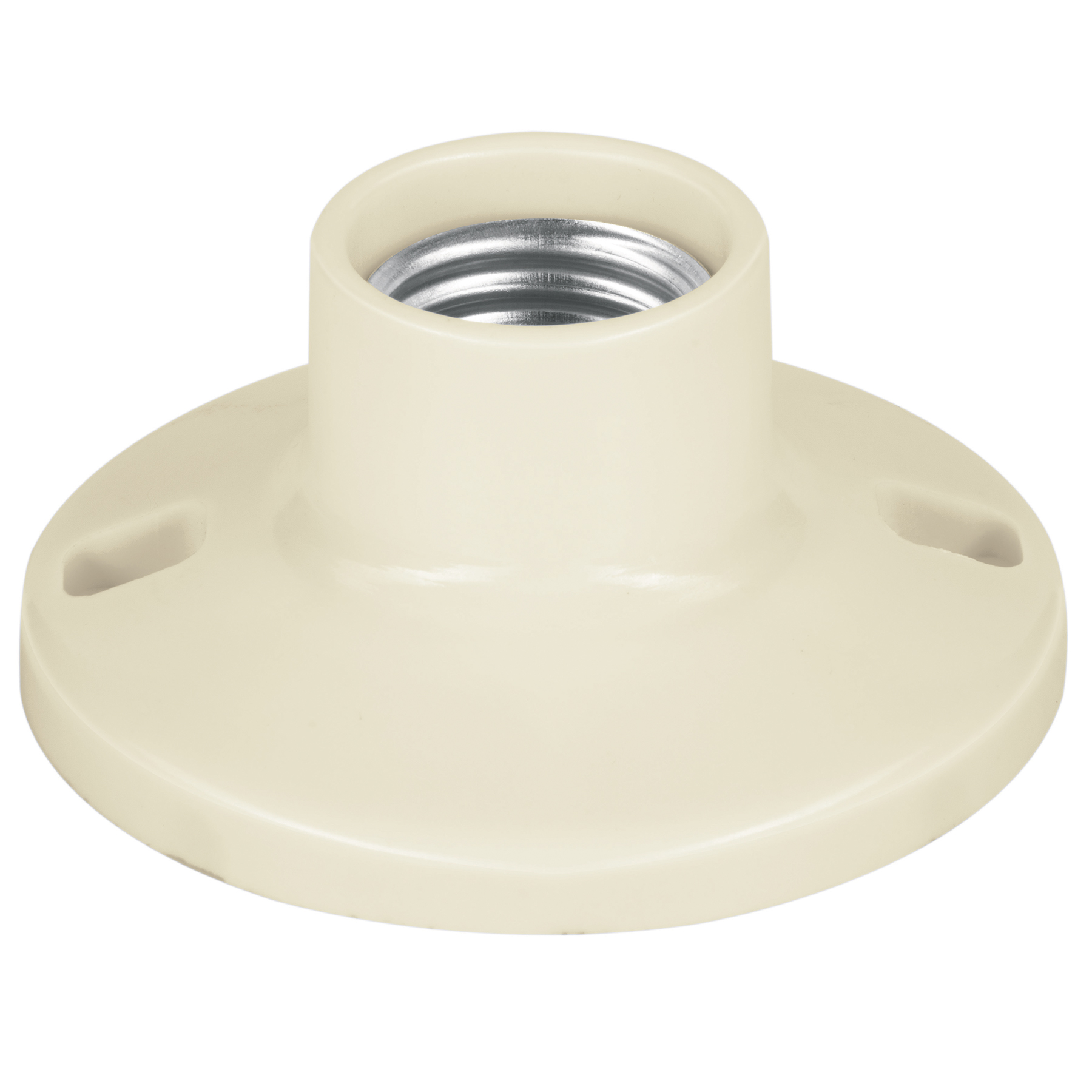 Portalámpara de baquelita, 3-1/2", Volteck