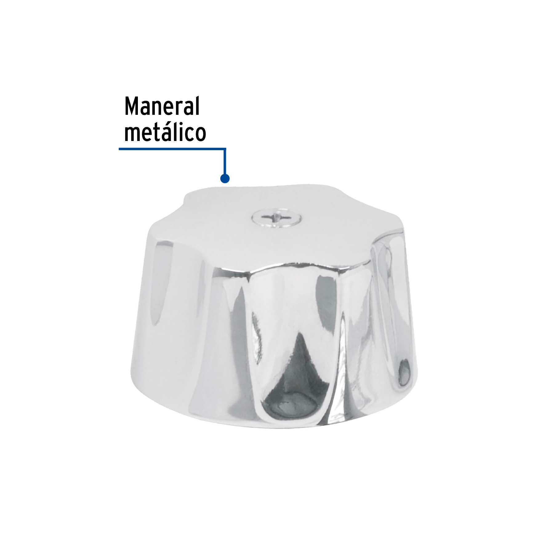 Maneral para lavabo y fregadero, hexagonal, Basic