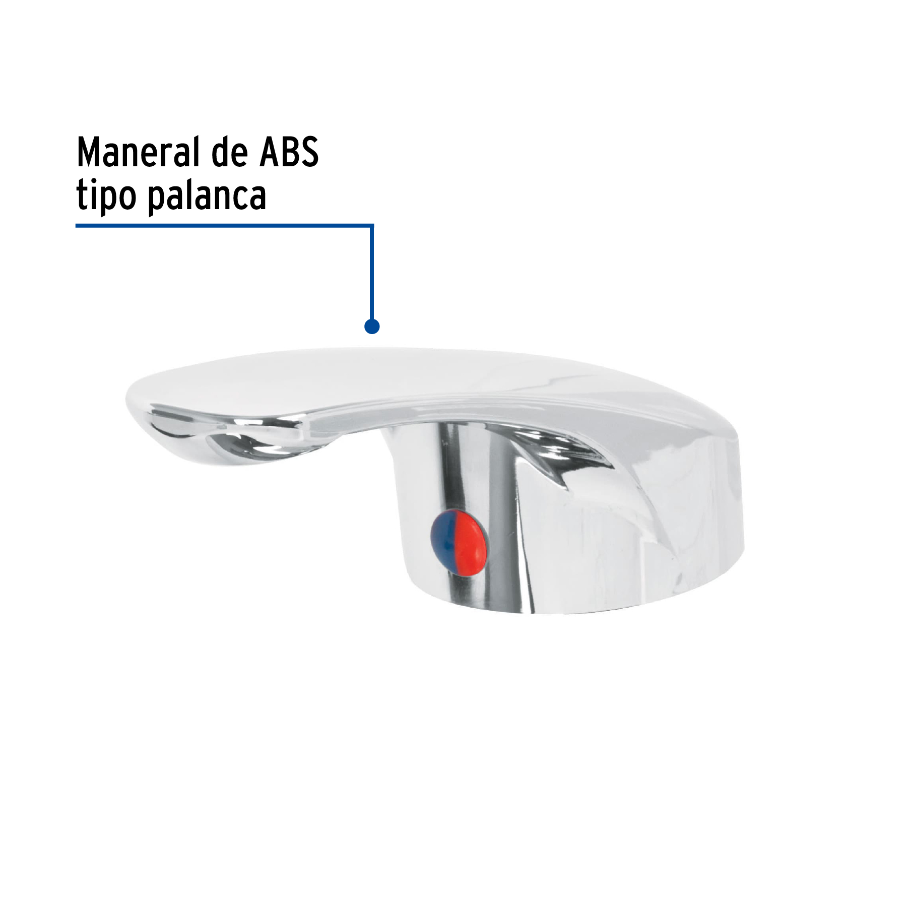 Maneral monomando de plástico para lavabo, Basic