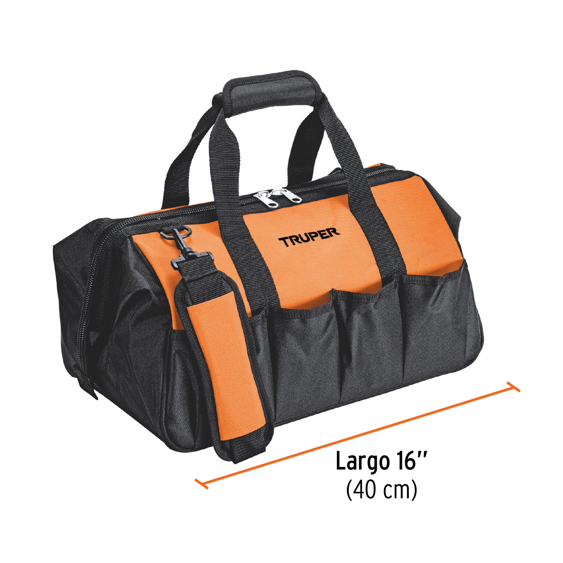 Maleta flexible portaherramienta de 16"