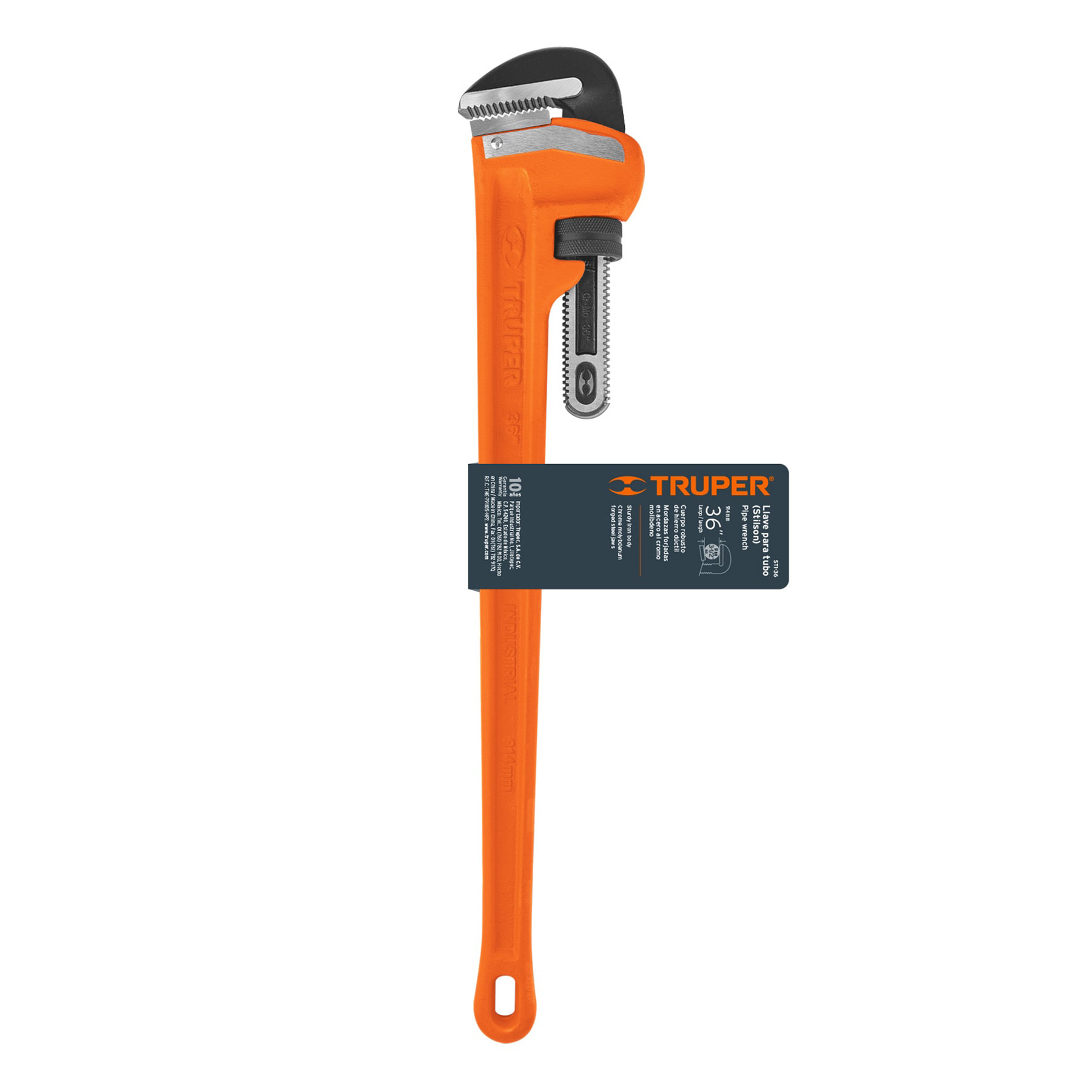 Llave para tubo, stilson, 36"