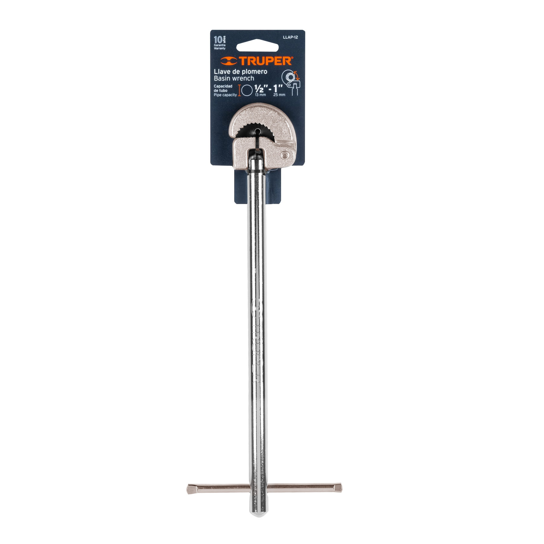 Llave para plomero, 12"