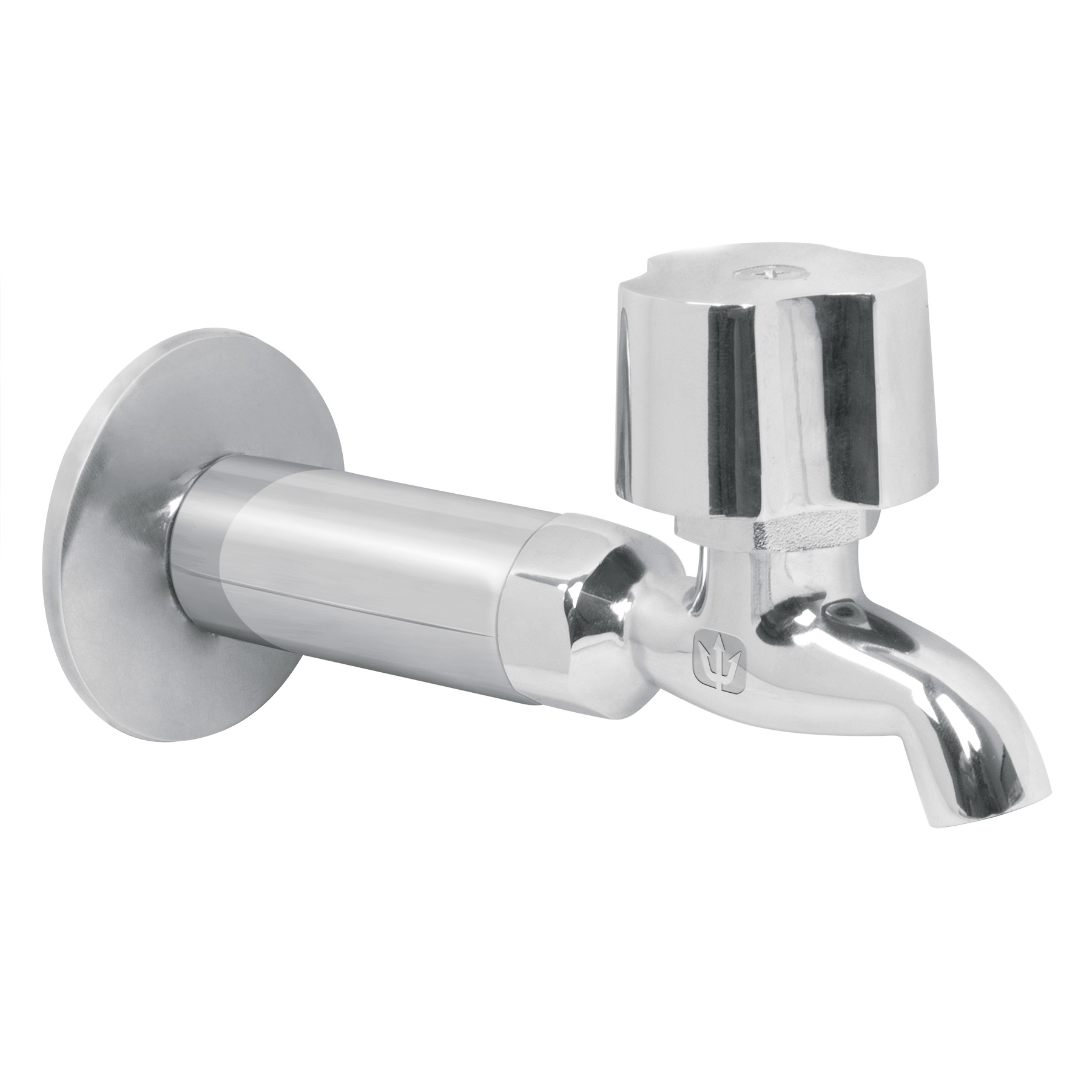 Llave para fregadero con niple y chapetón, Basic