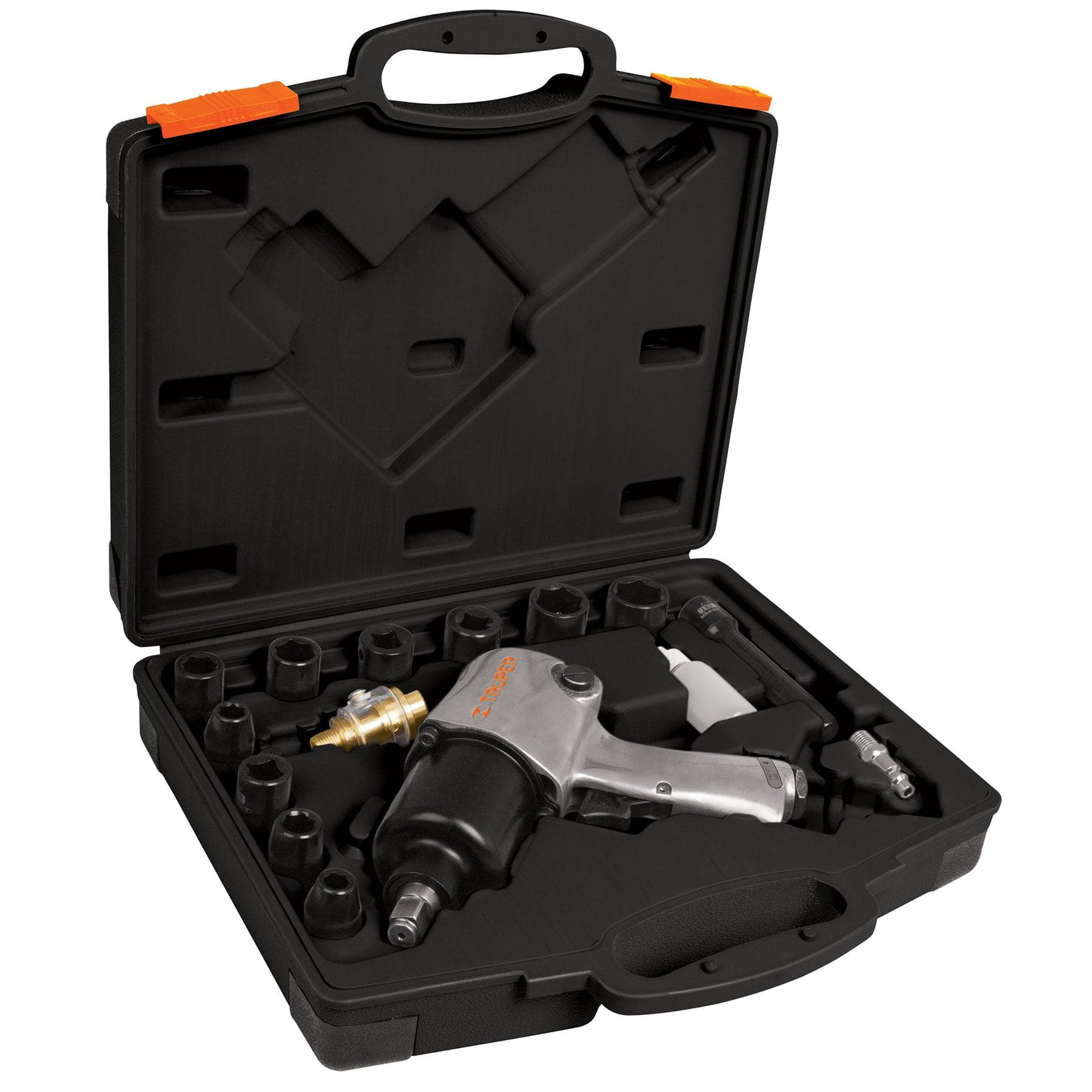 Llave neumática, industrial, 1/2", kit