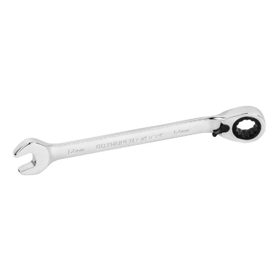 Llave combinada matraca reversible, 12x170 mm,Truper Expert