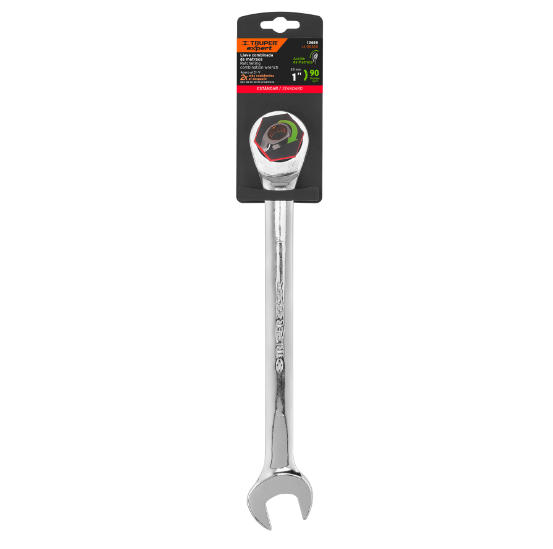 Llave combinada con matraca, 1" x 325 mm, Truper Expert