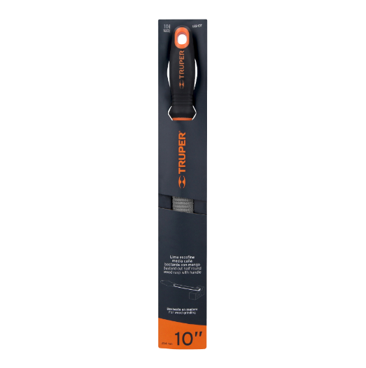 Lima escofina 10" con mango doble inyección