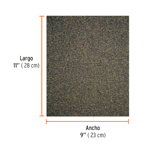 Lija para madera, grano 50