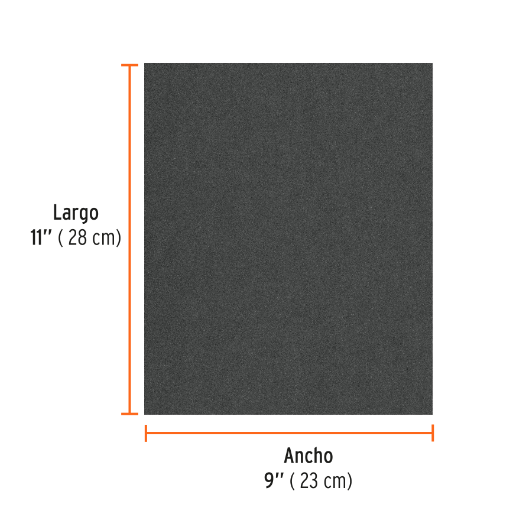 Lija de agua, grano 400