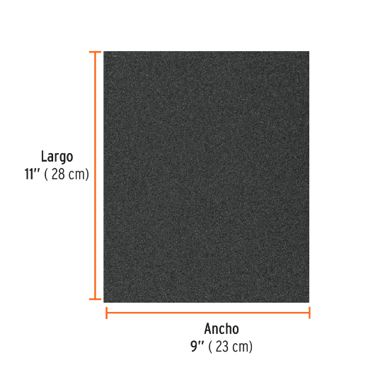 Lija de agua, grano 280