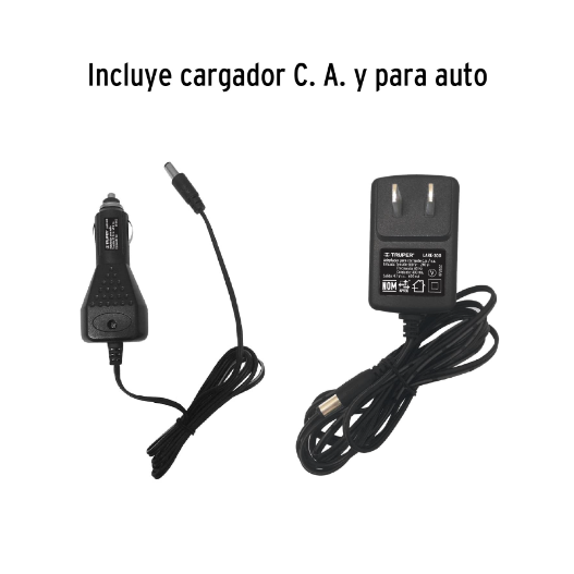 Lámpara recargable de led alta potencia, 300 lm, 7 W
