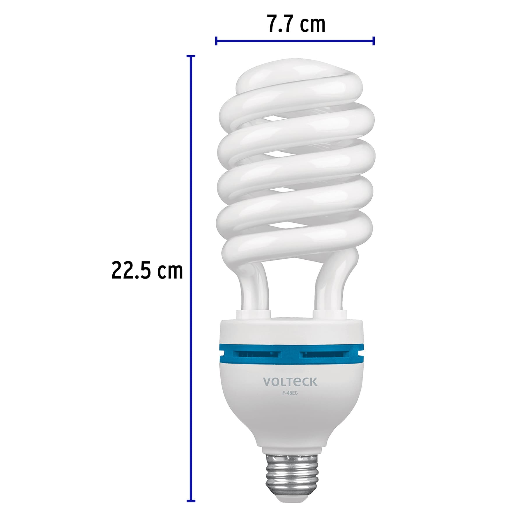 Lámpara 45 W, espiral, alta potencia, luz día, T5 , en caja