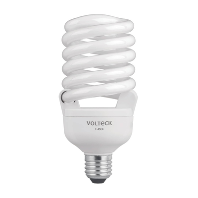 Lámpara 45 W, espiral, alta potencia, luz día, T4 , en caja