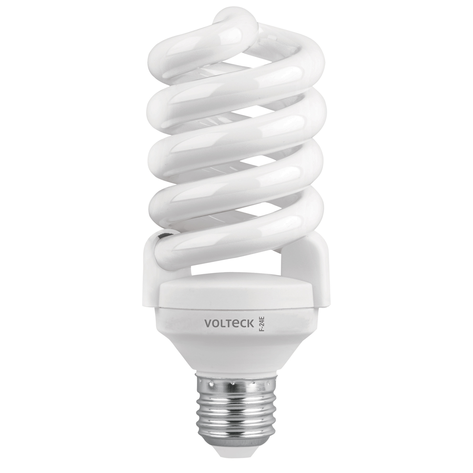 Lámpara 24 W, espiral, luz día, T4, en blister, Volteck