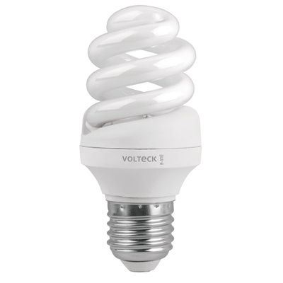 Lámpara 11 W, espiral, luz día, T3, en blister, Volteck