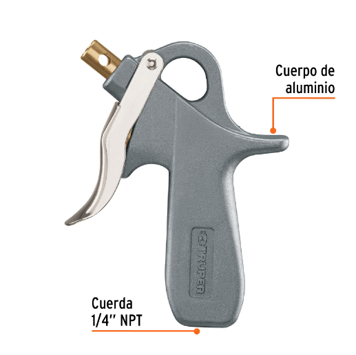 Juego de pistola para sopletear con 5 boquillas