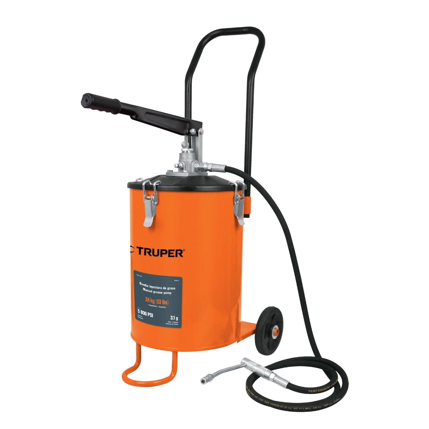 Bomba inyectora de grasa, 24 kg