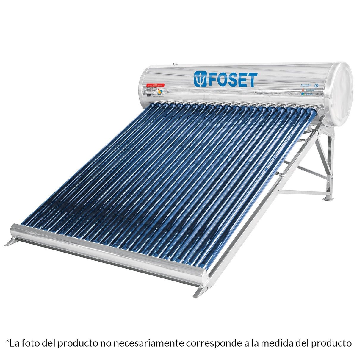 Calentador de agua solar 180 Litros 4 ó 5 personas